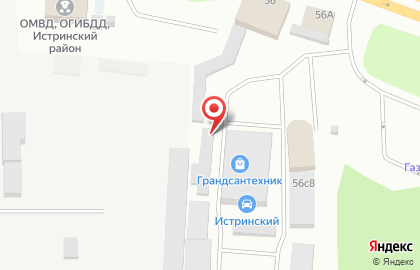Магазин кровельных материалов Грандекс на карте