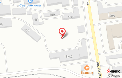 Торговая компания Теплоцентр на улице Итыгина на карте
