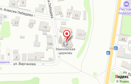 Никольская церковь в Суздале на карте