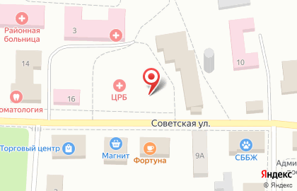 Вожегодская центральная районная больница на карте