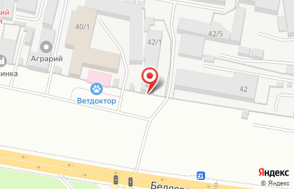 Торгово-промышленная компания Кантри-урал на Беляевской улице на карте