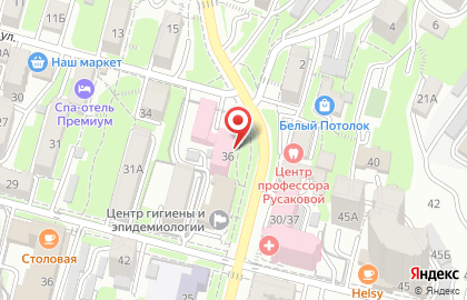 Центр гигиены и эпидемиологии в Приморском крае ФГУ в Ленинском районе на карте