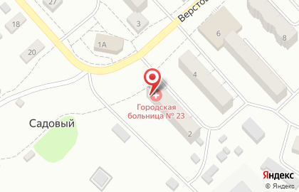 Центральная городская клиническая больница №23 в Орджоникидзевском районе на карте
