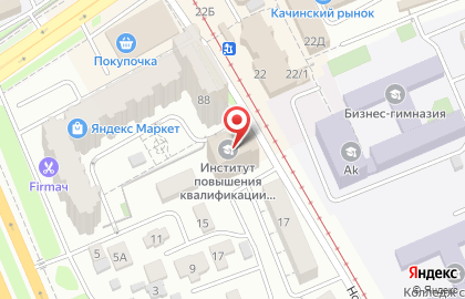 Волгоградская государственная академия последипломного образования в Дзержинском районе на карте