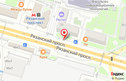 Экорем на Рязанском проспекте на карте