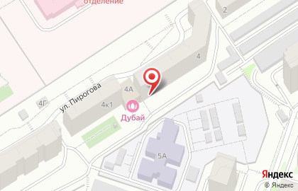 Торговая компания Мега-офис на улице Пирогова на карте