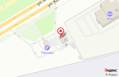 Салон автомобилей с пробегом Ключавто в Кировском районе на карте