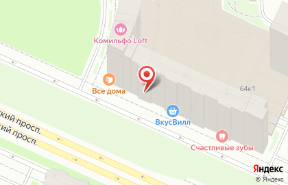 Магазин суши Сушимаг в Красносельском районе на карте