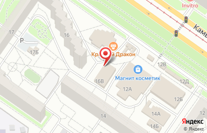 Банкомат Банк ВТБ 24 на Камышинской улице, 16в на карте