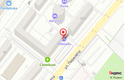 Гостиница Чемодан в Кировском районе на карте