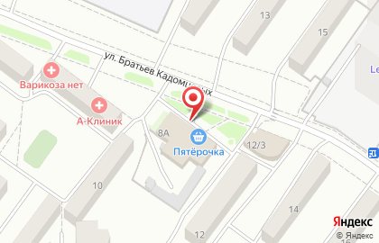 Greenloft на улице Братьев Кадомцевых на карте