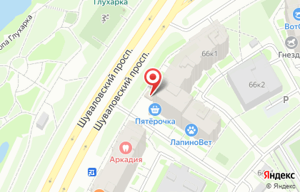 Мастерская по ремонту обуви и изготовлению ключей в Санкт-Петербурге на карте