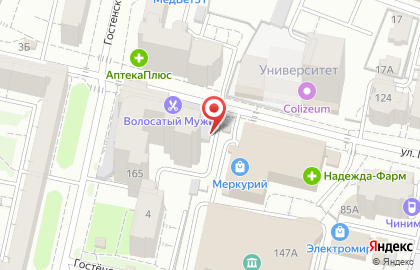 Ресторан Сковорода на улице Победы на карте
