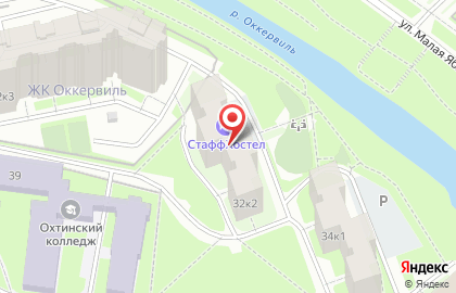 Хостел Staffhostel в Красногвардейском районе на карте