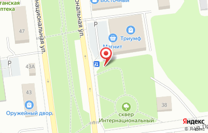 Фермерская лавка Заровнятных на Интернациональной улице на карте