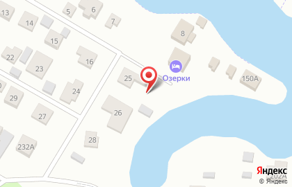 Отель Озерки в Самаре на карте