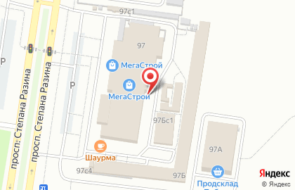 Юридическая компания Альфа в Автозаводском районе на карте