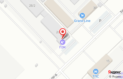Транспортная компания ПЭК на Хлебном проезде на карте