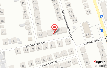 Торговая компания Антураж на улице Макаренко на карте