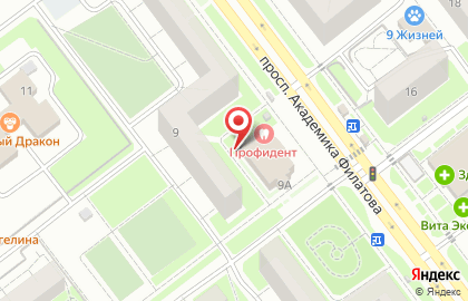 Служба доставки Sushi Panda на карте