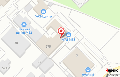 Автомобильный торговый центр M53.ru на улице Баумана на карте