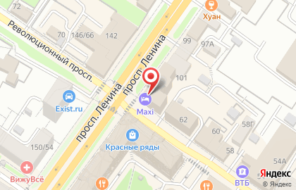 Абрис на Революционном проспекте на карте