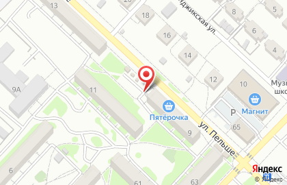 Маркет-бар 24 градуса в Краснооктябрьском районе на карте