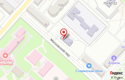 Библиотека №2 в Волгограде на карте