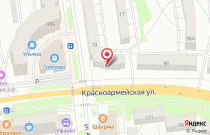 Парикмахерская Трио на улице Анциферова на карте