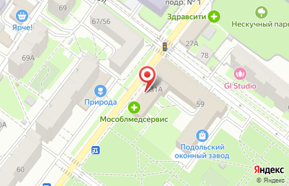 Магазин товаров для ремонта Сантехника-сервис в Подольске на карте
