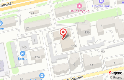 Клиника Эстет на проспекте Ленина на карте