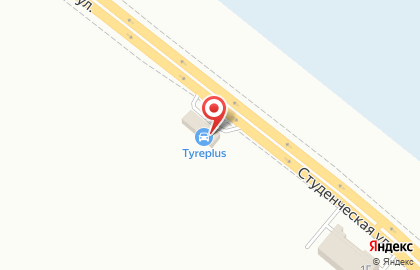 Tyreplus на Студенческой улице на карте