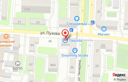 Магазин овощей и фруктов Лидер на карте