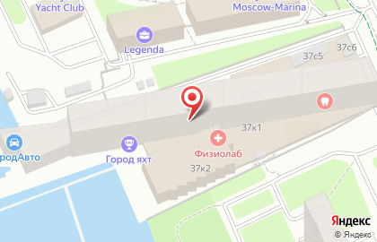 Фитнес-клуб Loder на Ленинградском шоссе на карте