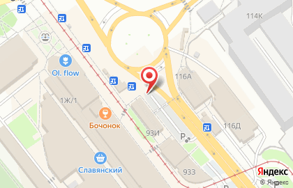 Киоск смешанных товаров на карте