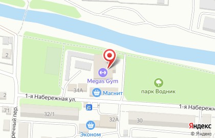 Клуб смешанных единоборств для детей MMA на 1-ой Набережной улице на карте