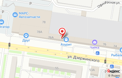 Baon на улице Дзержинского на карте