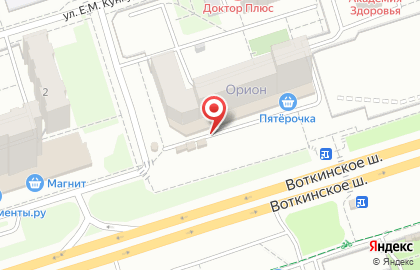 Фирменный магазин ДомДоктор на Воткинском шоссе на карте