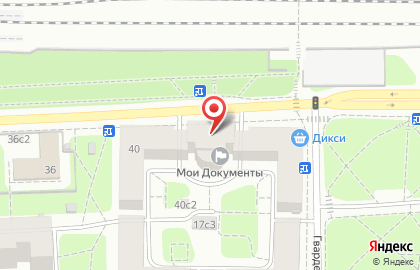 Центр государственных услуг Мои документы на улице Маршала Неделина на карте