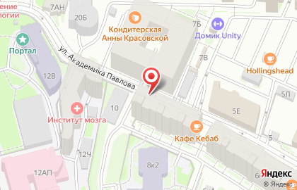 Винотека Bottle Shock на улице Академика Павлова на карте