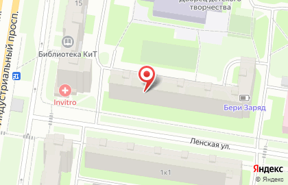 Омега на Ленской улице на карте
