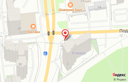 Перекресток в Дзержинском районе на карте