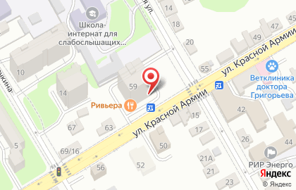 Магазин спецодежды в Курске на карте