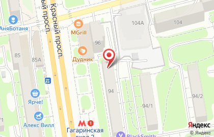 Сервисный центр РеСтарт в Заельцовском районе на карте