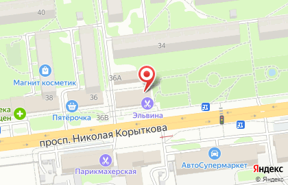 Магазин Молочный дворик в Твери на карте