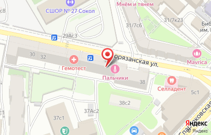 Дистрибьюторский центр Tupperware на Новорязанской улице на карте