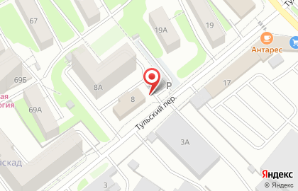 Супермаркет Пятерочка в Тульском переулке на карте