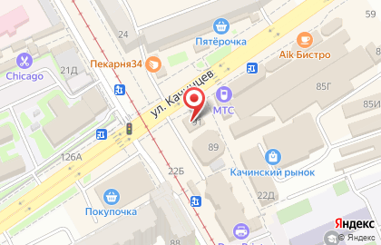 Микрокредитная компания FastMoney в Дзержинском районе на карте