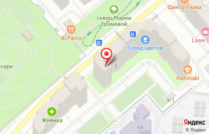 Салон цветов Цветовик в Липовом проезде в Коммунарке на карте