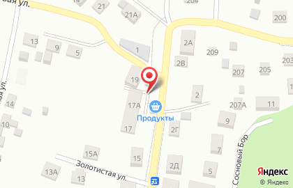 Продуктовый магазин в Калининграде на карте